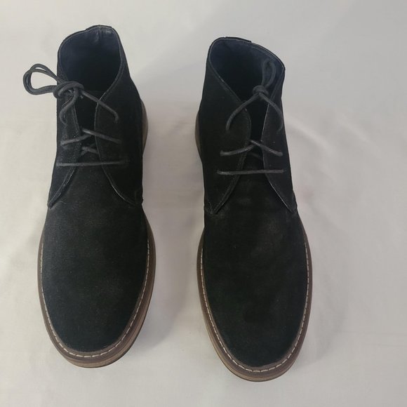 Joseph Abboud Men’s Thomas Chukka Lace Up Loafers Boots Black 13 Suede Leather main image 10